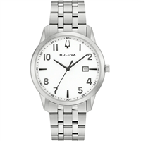 Armbanduhr Bulova Herr Classics in Stahl 96B474